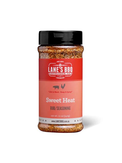 Lane S Bbq Sweet Heat Rub 340g Riverway Meats And Eats