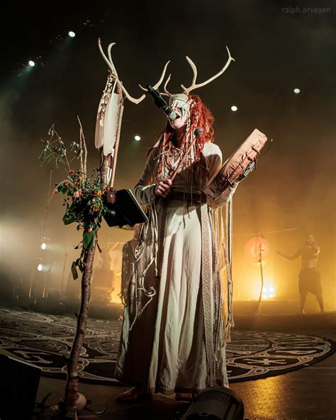 Heilung performing at the ACL Live Moody Theater in Austin, Texas