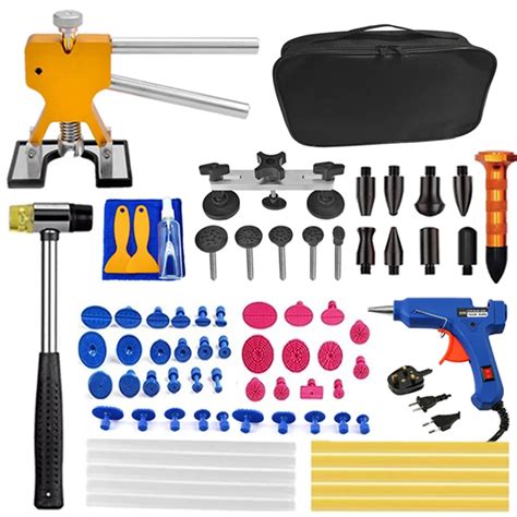 Kit De D Bosselage Sans Peinture Pour Carrosserie De Voiture Outils De