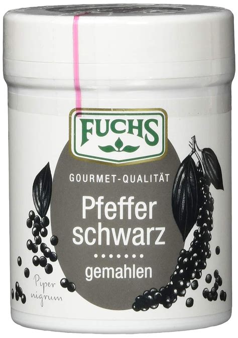 Fuchs Pfeffer Schwarz Gemahlen F R Gut Zu Dosierende Sch Rfe Scharfes