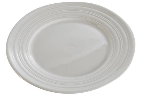 Pack Ocho Platos Llanos Peque Os Porcelana Blanca Dekodonia