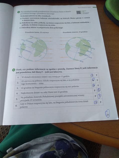 Zadanie 2 strona 25 GEOGRAFIA klasa 6 JEST ZAŁĄCZNIK Brainly pl