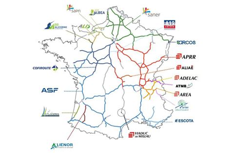 Haut 95 Imagen Carte Des Autoroutes De France Fr Thptnganamst Edu Vn