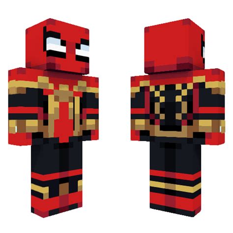 Spider Man Integrated Suit No Way Home Minecraft Skin