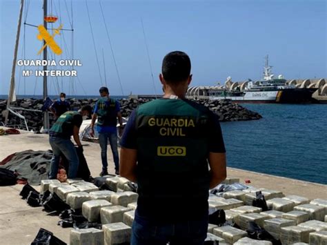 La Guardia Civil incauta 11 382 kilos de cocaína en la Operación Orión