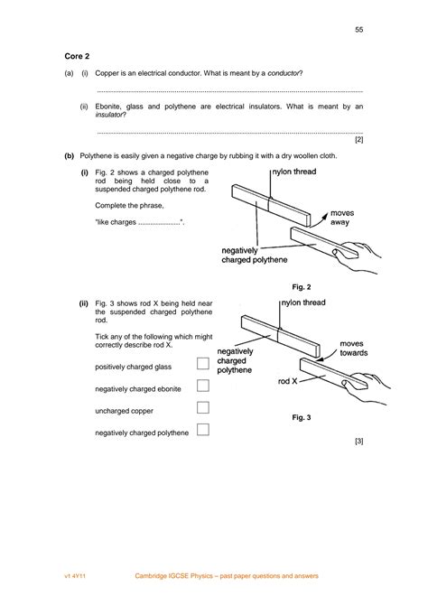 Solution Cambridge Igcse Physics 0625 Past Paper Questions And Answers