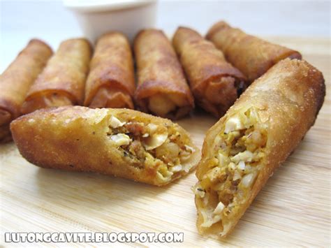 lutong cavite big bens kitchen longganisang imus  salted egg lumpia
