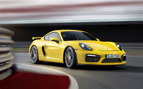 Fondos de Pantalla Porsche 911 Amarillo en la Carretera Imágenes y