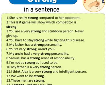 sentences  strong archives sentenceswithnet