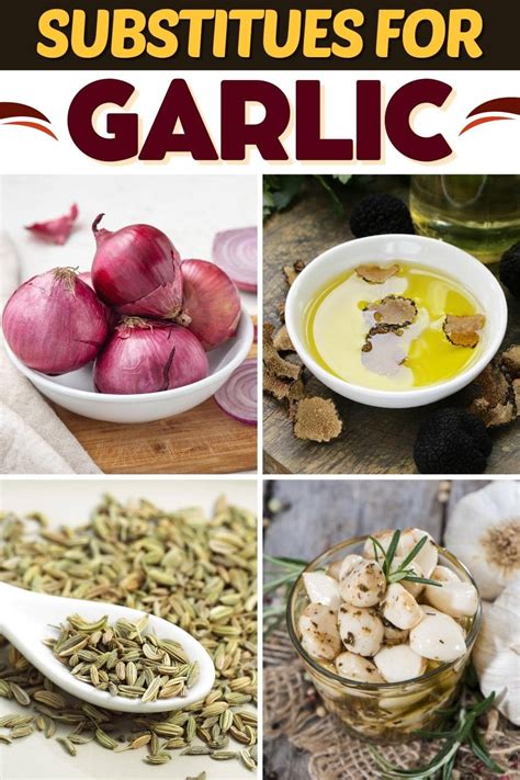 Best Substitutes For Garlic Insanely Good