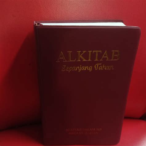 Jual Buku Alkitab Sepanjang Tahun Alkitab Dalam Bacaan Harian