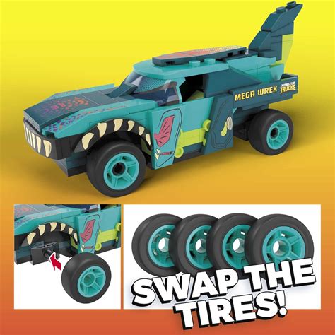 Mega Construx Hot Wheels Mega Wrex Monster Truck Construction Set
