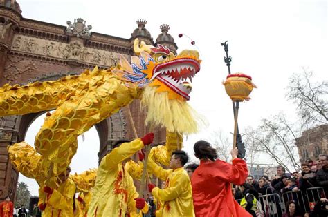 Barcelona and the celebration of the Chinese New Year