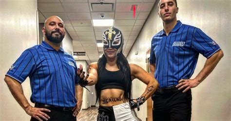 Roxanne Perez Dresses Up As Rey Mysterio Undertaker Best Matches