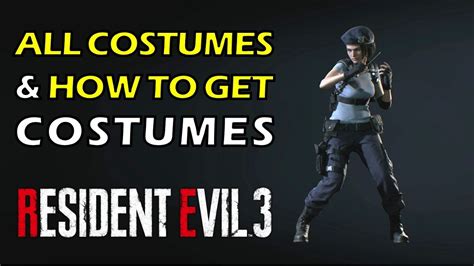 Resident evil 3 remake jill costume mod - ramfeti