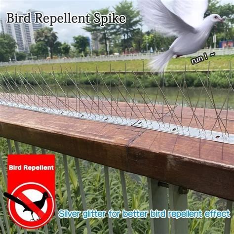 3 3M Pic Anti Pigeon Anti Oiseaux 10PCS Pique Pigeon Pointes Oiseaux