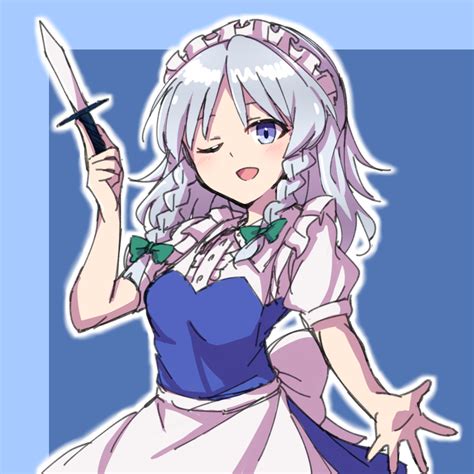 Izayoi Sakuya Sakuya Izayoi Touhou Image By Pixiv Id 4509917