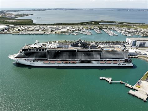 Port Canaveral Welcomes MSC Seaside For Inaugural Voyage Cruise