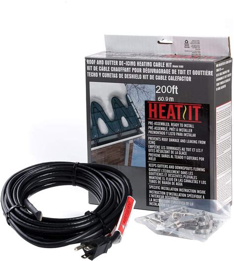 Best Roof Heat Cable & Tape to Stop Ice Dams - Backyard Boss