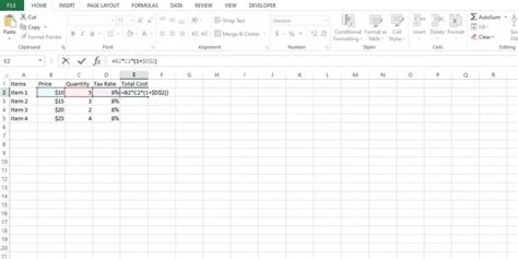 How To Create An Absolute Cell Reference In Excel Spreadsheets Expert