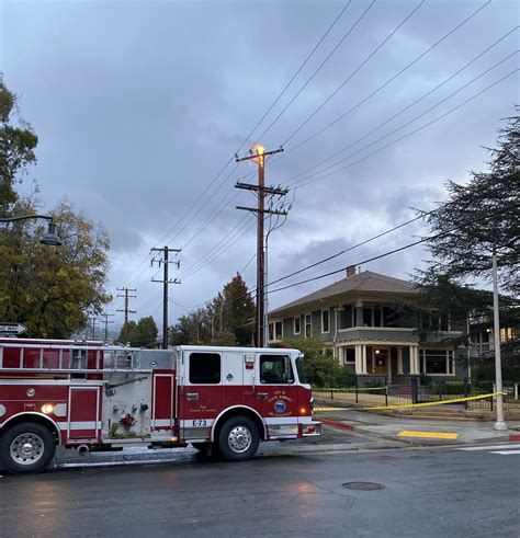 Telephone Pole Fire In Downtown Santa Barbara Edhat