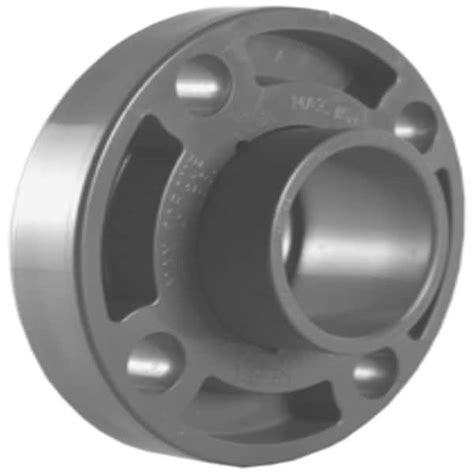 Charlotte Pipe 2 In Schedule 80 Van Stone Flange Socket PVC 08530 1600