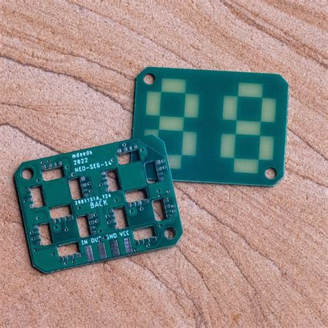 Segment Neopixel Display Module Hackaday Io