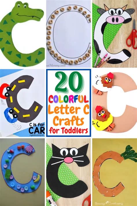 20 colorful letter c crafts for toddlers – Artofit