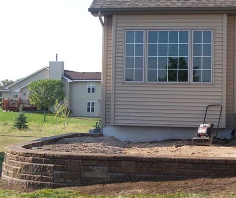 Diy Paver Patio Retaining Wall - Wall Design Ideas