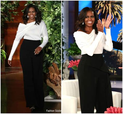 Michelle Obama In Tom Ford @ The Ellen Show