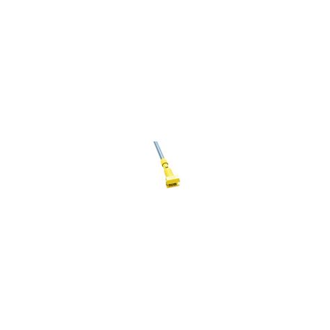 Rubbermaid H236 Gripper Clamp Style Wet Mop Handle Plastic Yellow Head