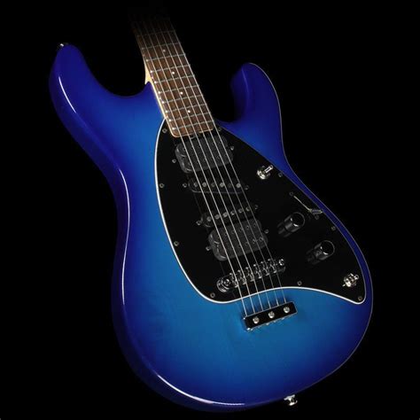 Ernie Ball Music Man Steve Morse Signature Electric Guitar Blue Burst