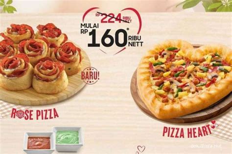 Promo Pizza Hut Rose Pizza Ada Dua Menu Romantis Di Promo Pizza Hut