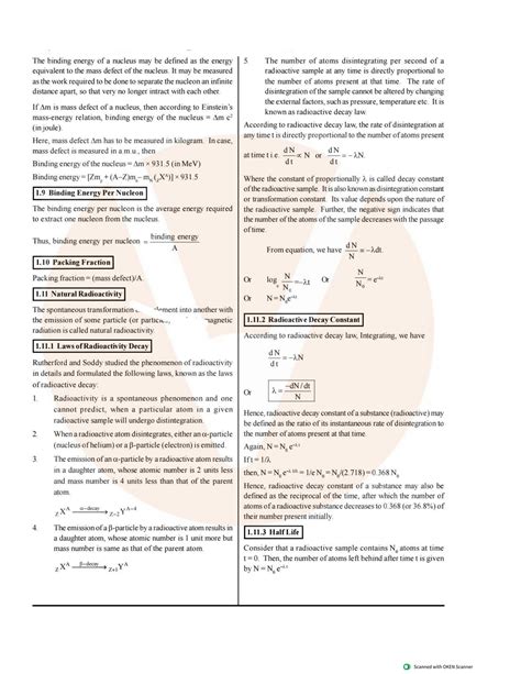 Solution Nuclei Physics Class Notes Full Explain Studypool