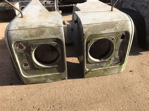 Land Rover Series Pair Of Wings Swb Rear Body Tub Spares Repair Q