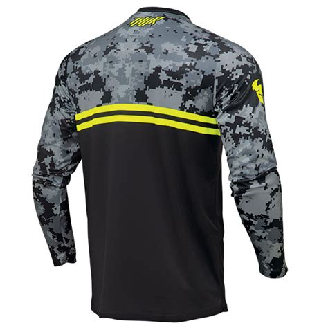 Thor Youth Sector Jersey Digi Black Camo Sportsbikeshop