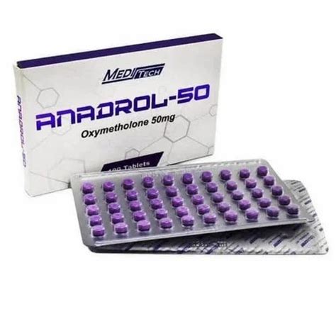 Anadrol 50mg 100 Tablets For Muscle Building Packaging Size 400 Tab