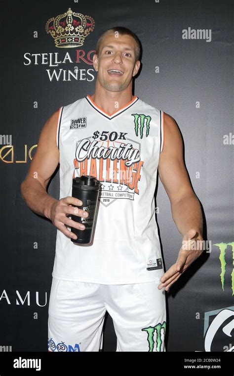 Los Angeles Jul Rob Gronkowski At The Monster Energy K Charity