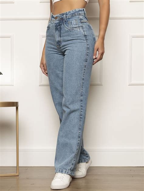 Para Saber Mais Sobre O Gaven Cal A Jeans Feminina Wide Leg Cintura