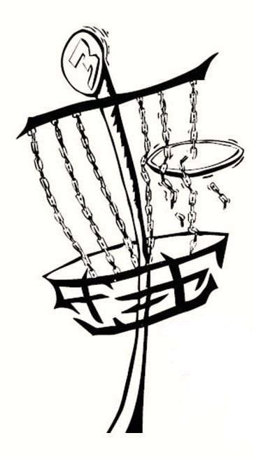 Disc Golf Basket Clip Art | Disc golf basket, Disc golf, Golf fashion