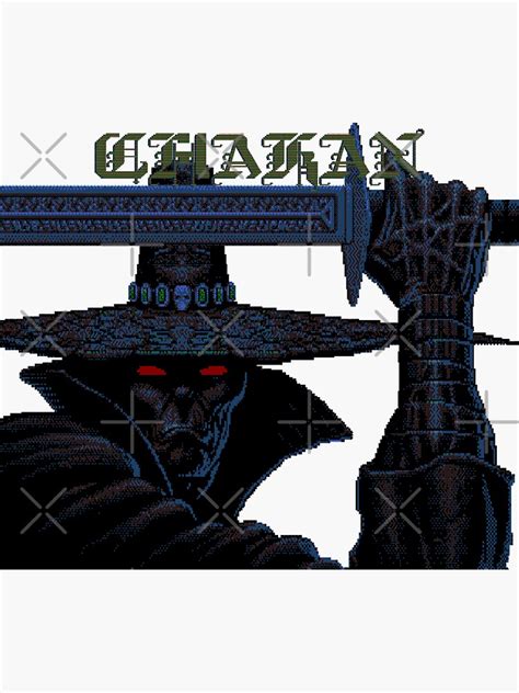 Chakan Sticker For Sale By Nizamo Redbubble