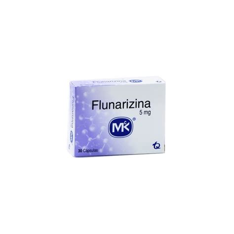 Flunarizina Mg Capsulas Mk Flunarizina