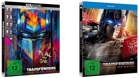 Transformers Aufstieg Der Bestien Im K Steelbook F R Blu