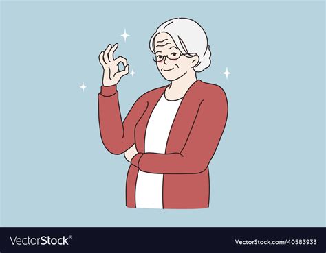good sign gesture concept royalty  vector image