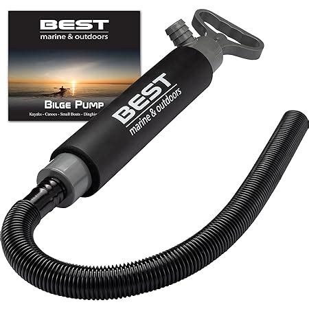 Best Marine Bilge Pump For Kayaks Canoes And Boats 46cm Manual Kayak