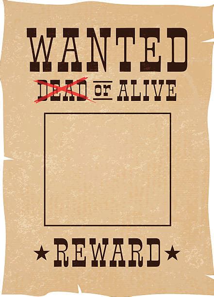 Wanted Poster Clip Art, Vector Images & Illustrations - iStock