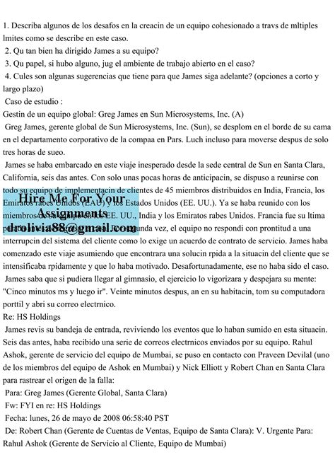 1 Describa Algunos De Los Desaf Os En La Creaci N De Un Equipo Cohe Pdf