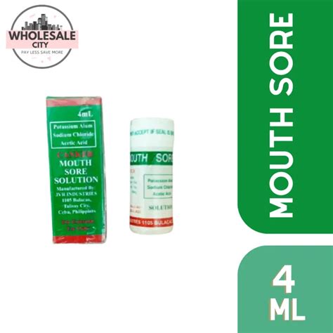 Canker Mouth Sore Solution Singaw Treatment Lazada PH