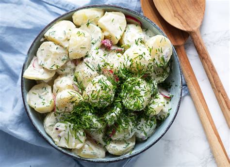 Kartoffelsalat Bedste Opskrift P Klassisk Kartoffel Salat