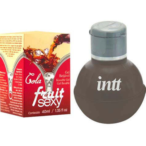 Fruit Sexy Coca cola Hot Gel Comestível ml INTT Loja Pimenta